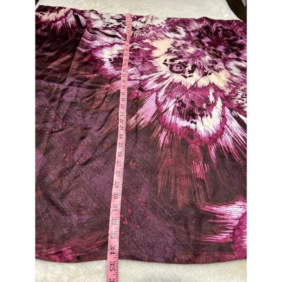 Vince Camuto multicolored big Flower scarf - Picture 2 of 7